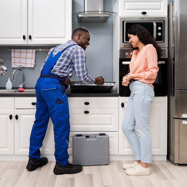 can you provide an estimate for cooktop repair before beginning any work in McQueeney